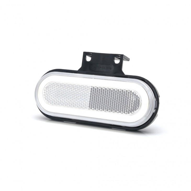 Lampa gabarit led 1401 w198, 12v-24v, pozitie alb was - 1401 - WAS