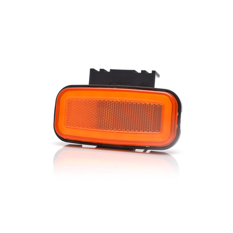 Lampa gabarit led 1402 w199, 12v-24v, pozitie portocaliu was