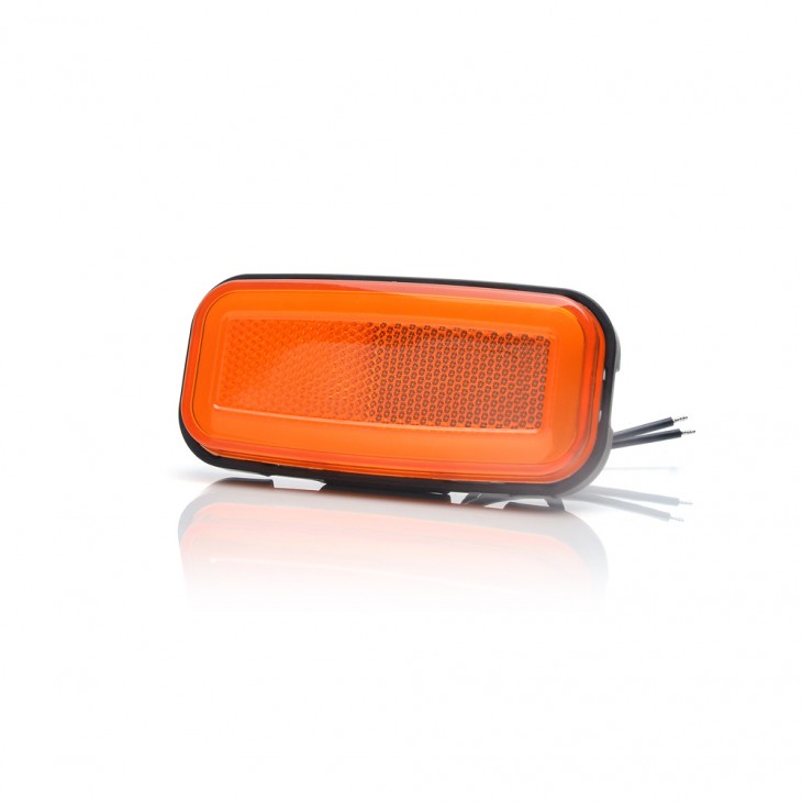 Lampa gabarit led 1402 w199, 12v-24v, pozitie portocaliu was - 1402 - WAS