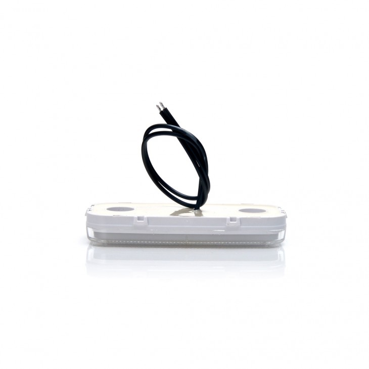 Lampa gabarit led 1404 w199, 12v-24v, pozitie alb was - 1404 - WAS
