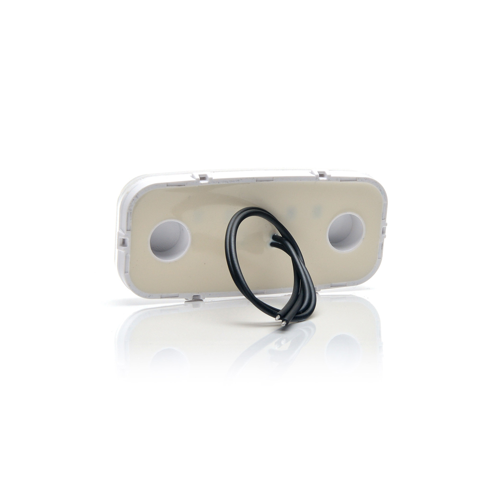 Lampa gabarit led 1404 w199, 12v-24v, pozitie alb was - 1404 - WAS