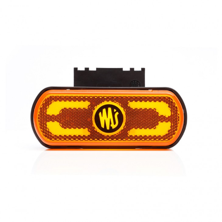 Lampa gabarit led 1598 w240, 12v-24v, pozitie portocaliu was - 1598 - WAS