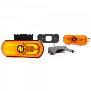 Lampa gabarit led 1598 w240, 12v-24v, pozitie portocaliu was