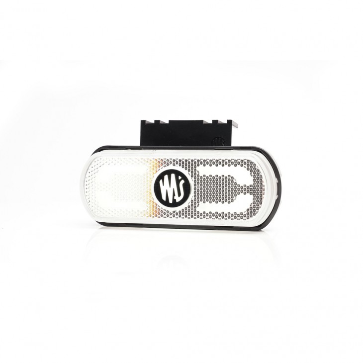 Lampa gabarit led 1600 w240, 12v-24v, pozitie alb was - 1600 - WAS