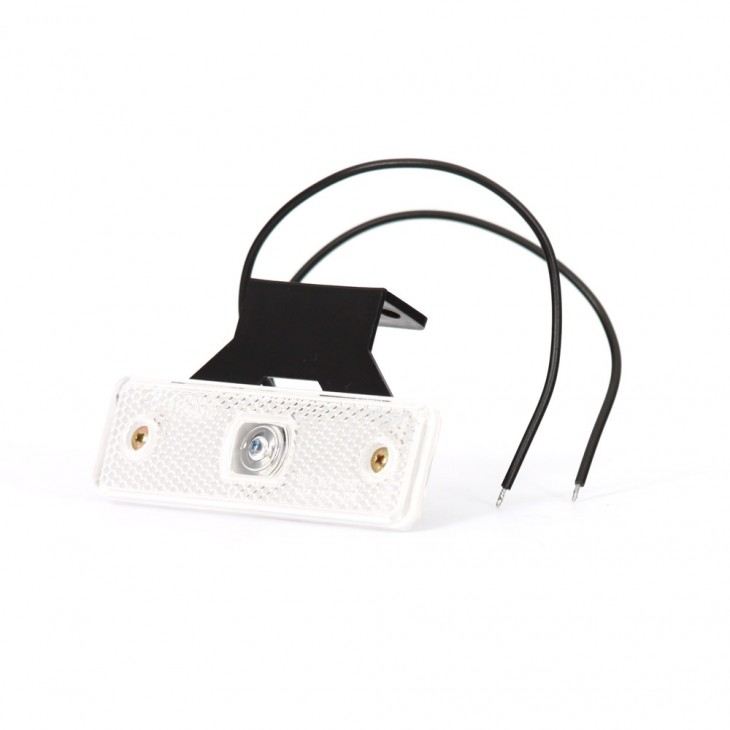 Lampa gabarit led 219z w44, 12v-24v, pozitie alb was - 219Z - WAS