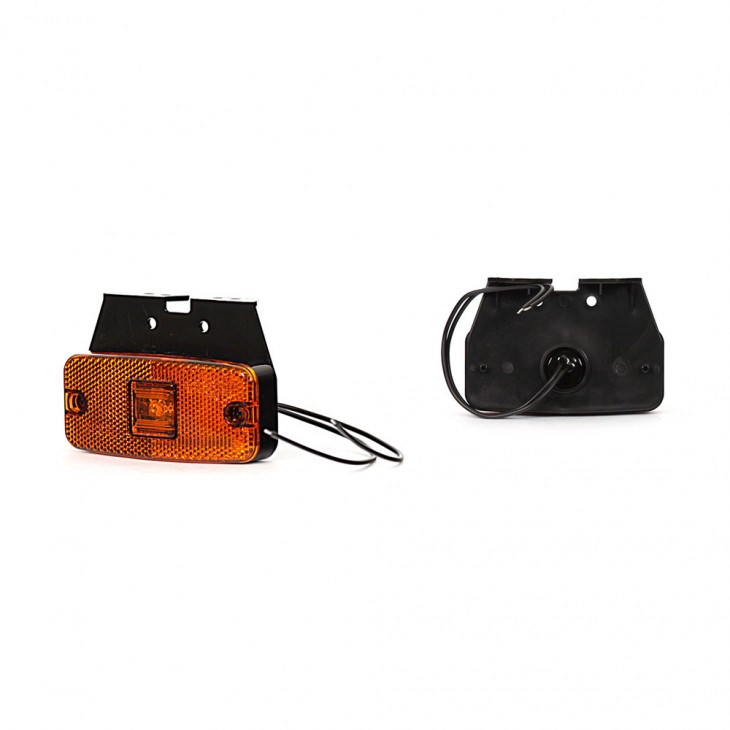 Lampa gabarit led 223z w46, 12v-24v, pozitie portocaliu was - 223Z - WAS
