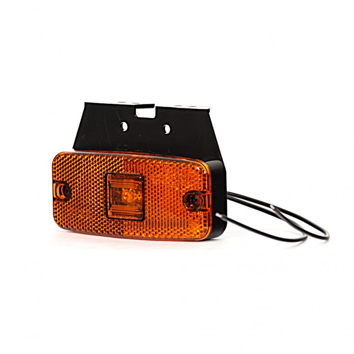 Lampa gabarit led 223z w46, 12v-24v, pozitie portocaliu was - 223Z - WAS