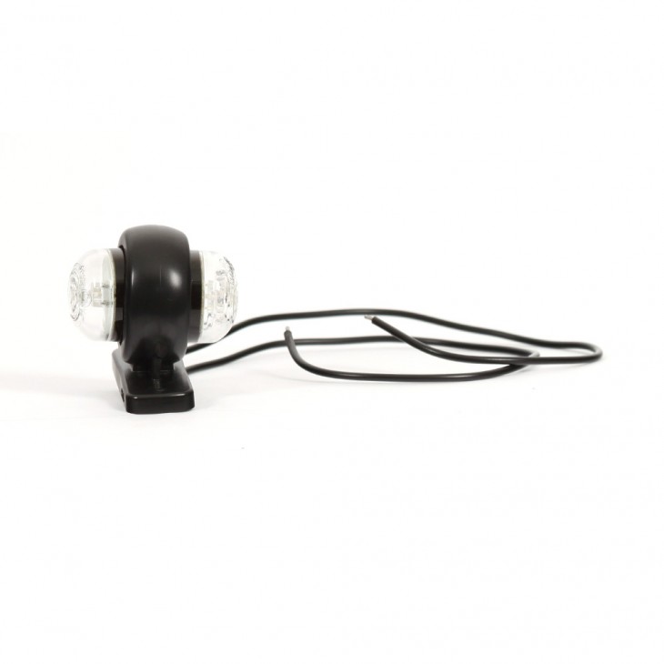 Lampa gabarit led 275 w56, 12v-24v, pozitie alb / rosu was - 275 - WAS