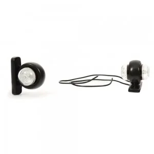 Lampa gabarit led 275 w56, 12v-24v, pozitie alb / rosu was