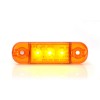 Lampa gabarit led 708 w97.1, 12v-24v, pozitie portocaliu was - 43410 - WAS