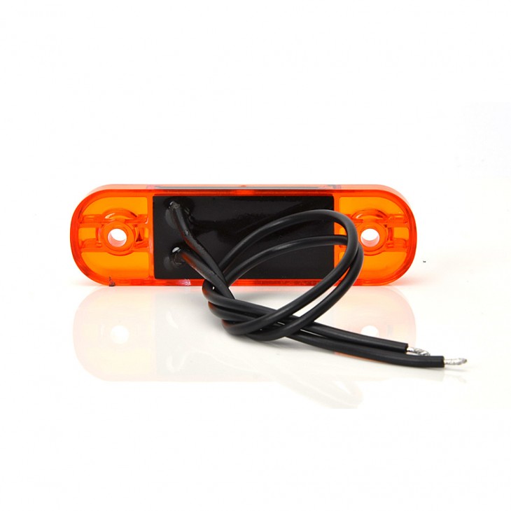 Lampa gabarit led 711 w97.2, 12v-24v, pozitie portocaliu was - 711 - WAS