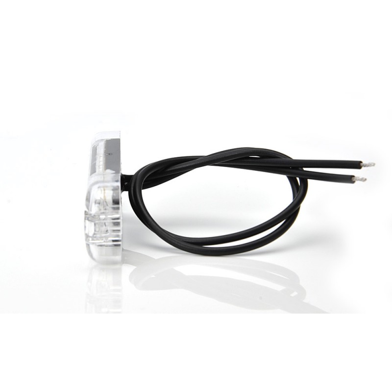 Lampa gabarit led 713 w97.2, 12v-24v, pozitie alb was - 43415 - WAS
