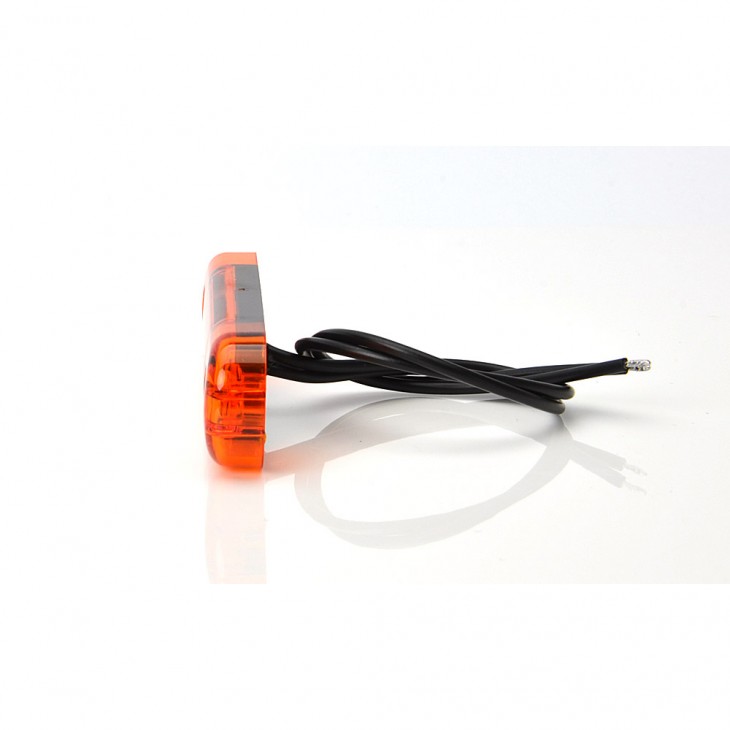 Lampa gabarit led 714 w97.3, 12v-24v, pozitie portocaliu was - 43416 - WAS