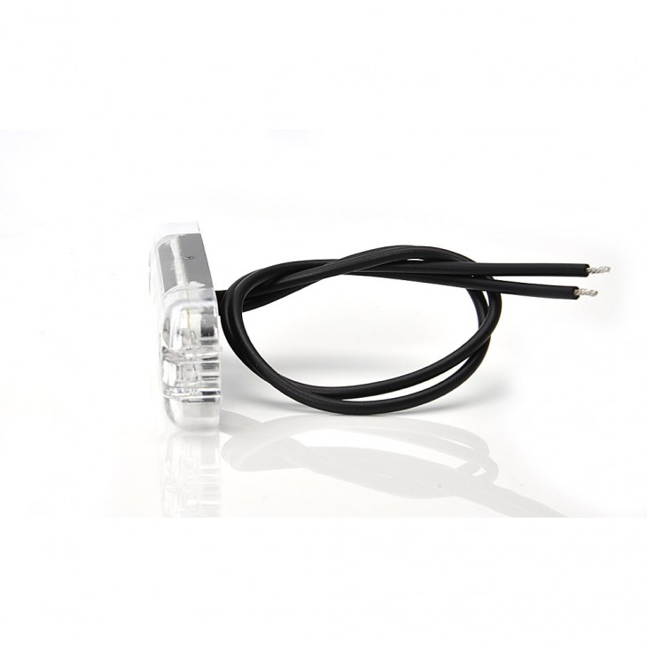 Lampa gabarit led 716 w97.3, 12v-24v, pozitie alb was - 716 - WAS