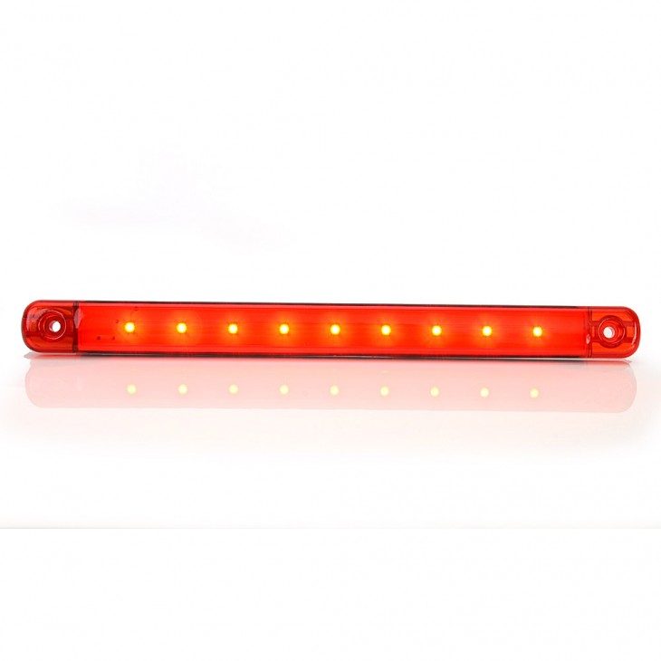 Lampa gabarit led 718 w97.4, 12v-24v, pozitie rosu was - 718 - WAS