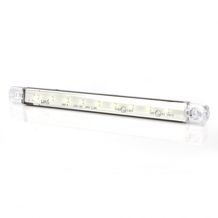 Lampa gabarit led 719 w97.4, 12v-24v, pozitie alb was - 719 - WAS