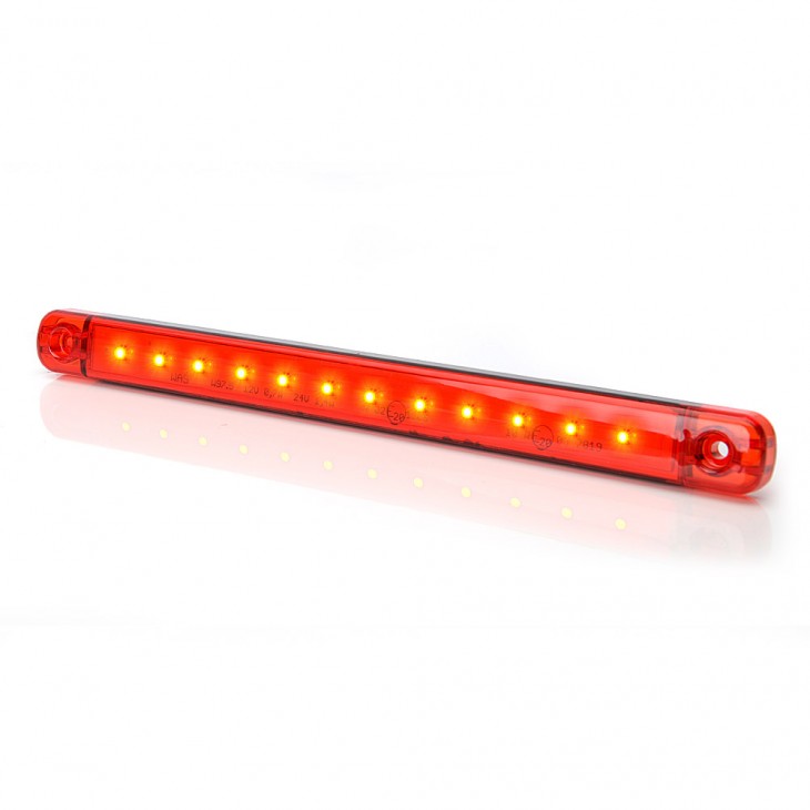 Lampa gabarit led 721 w97.5, 12v-24v, pozitie rosu was - 721 - WAS