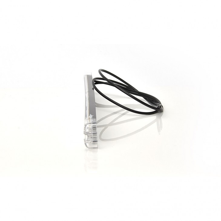 Lampa gabarit led 722 w97.5, 12v-24v, pozitie alb was - 722 - WAS