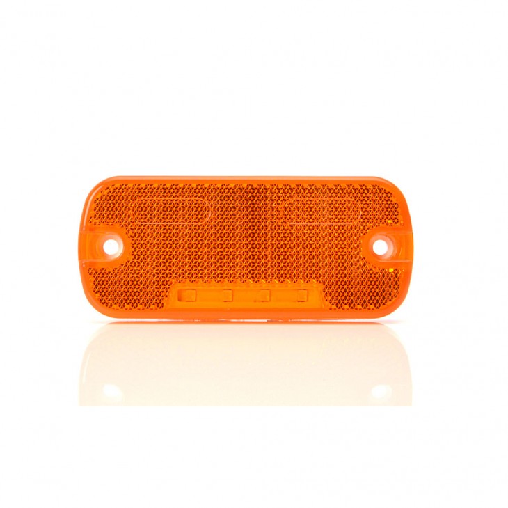 Lampa gabarit led 904 w128, 12v-24v, pozitie portocaliu was - 904 - WAS