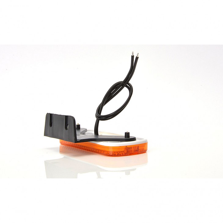 Lampa gabarit led 904 w128, 12v-24v, pozitie portocaliu was - 904 - WAS