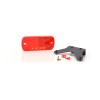 Lampa gabarit led 905 w128, 12v-24v, pozitie rosu was - 43437 - WAS