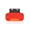 Lampa gabarit led 905 w128, 12v-24v, pozitie rosu was - 43437 - WAS