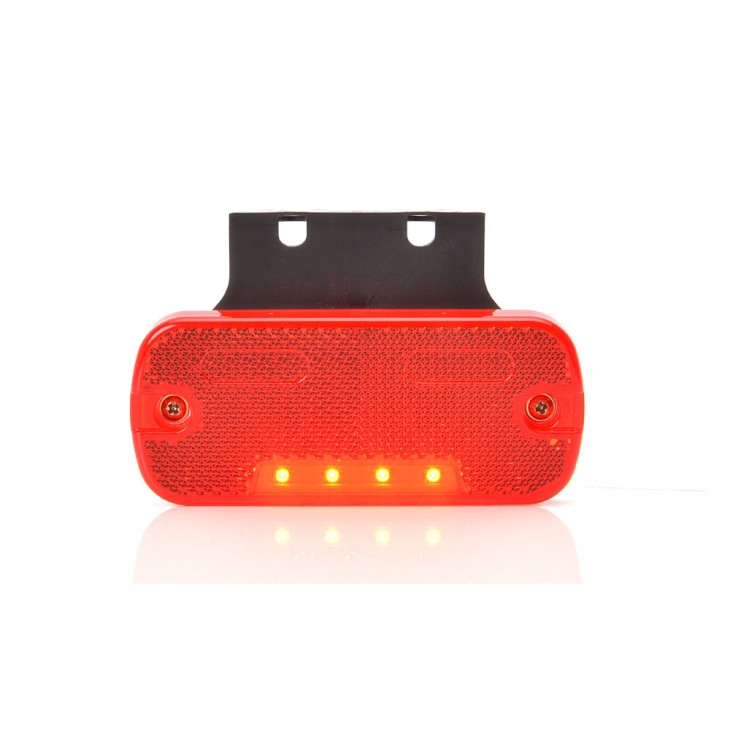 Lampa gabarit led 905 w128, 12v-24v, pozitie rosu was - 905 - WAS