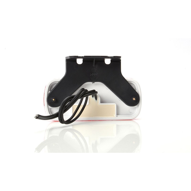 Lampa gabarit led 905 w128, 12v-24v, pozitie rosu was - 43437 - WAS