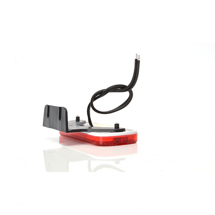 Lampa gabarit led 905 w128, 12v-24v, pozitie rosu was - 905 - WAS