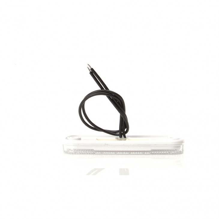 Lampa gabarit led 906 w128, 12v-24v, pozitie alb was - 906 - WAS