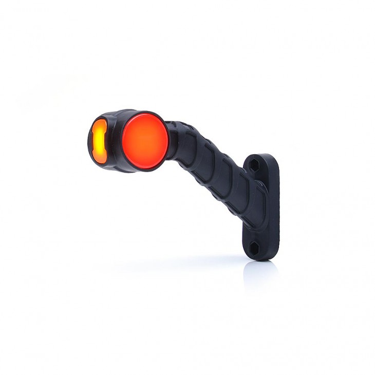 Lampa gabarit led cu brat 1093l w148.1, 12v-24v, pozitie alb / rosu / portocaliu stanga was - 1093L - WAS