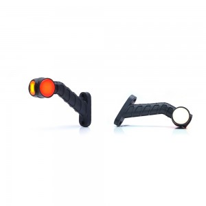 Lampa gabarit led cu brat 1093l w148.1, 12v-24v, pozitie alb / rosu / portocaliu stanga was
