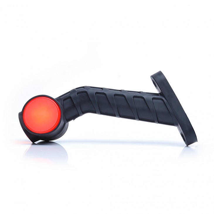 Lampa gabarit led cu brat 1093l w148.1, 12v-24v, pozitie alb / rosu / portocaliu stanga was - 1093L - WAS