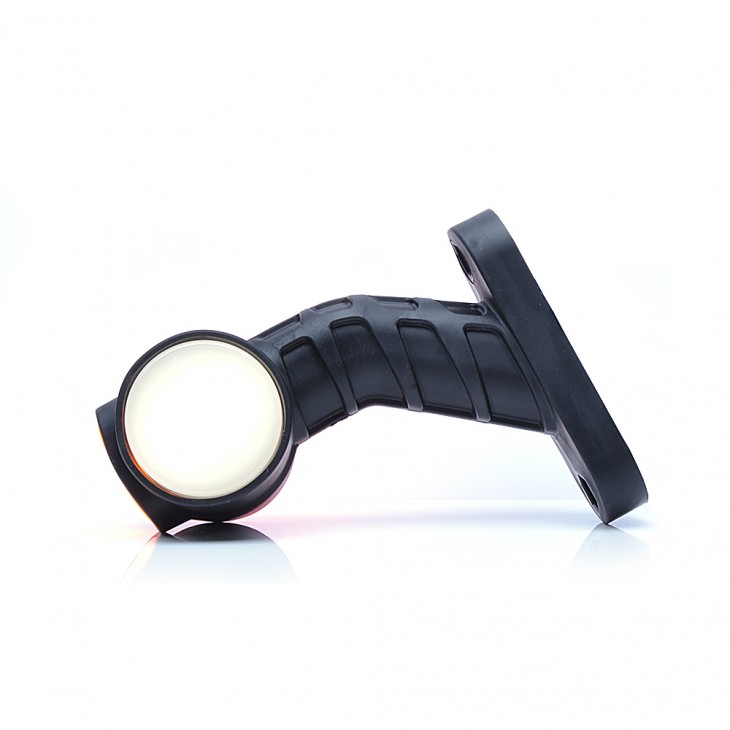 Lampa gabarit led cu brat 1096p w148.2. 12v-24v. pozitie alb / rosu dreapta was - 1096P - WAS