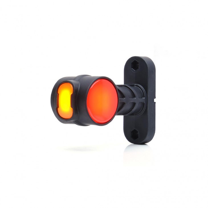 Lampa gabarit led cu brat 1097 w148.3, 12v-24v, pozitie alb / rosu / portocaliu was - 1097 - WAS