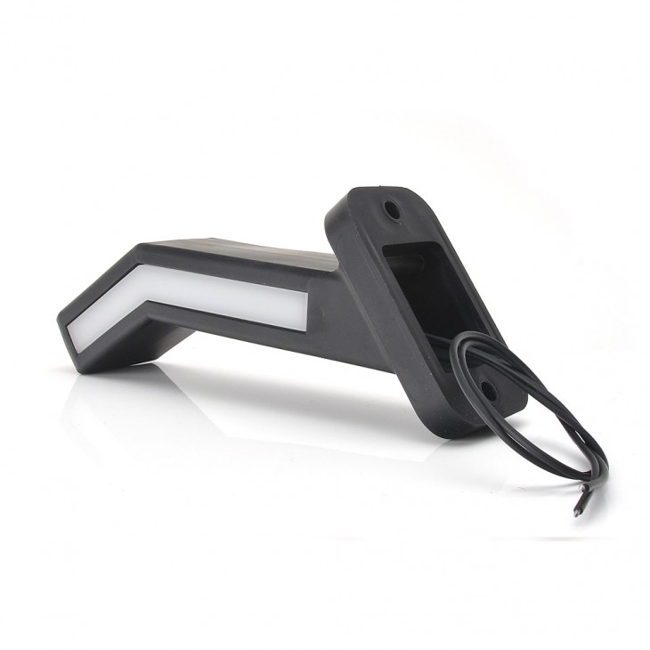 Lampa gabarit led cu brat 1165p w168.1, 12v-24v, pozitie alb / rosu / portocaliu dreapta was - 1165P - WAS