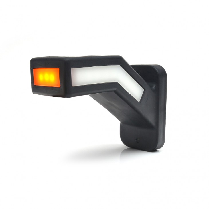 Lampa gabarit led cu brat 1167p w168.2, 12v-24v, pozitie alb / rosu / portocaliu dreapta was - 1167P - WAS