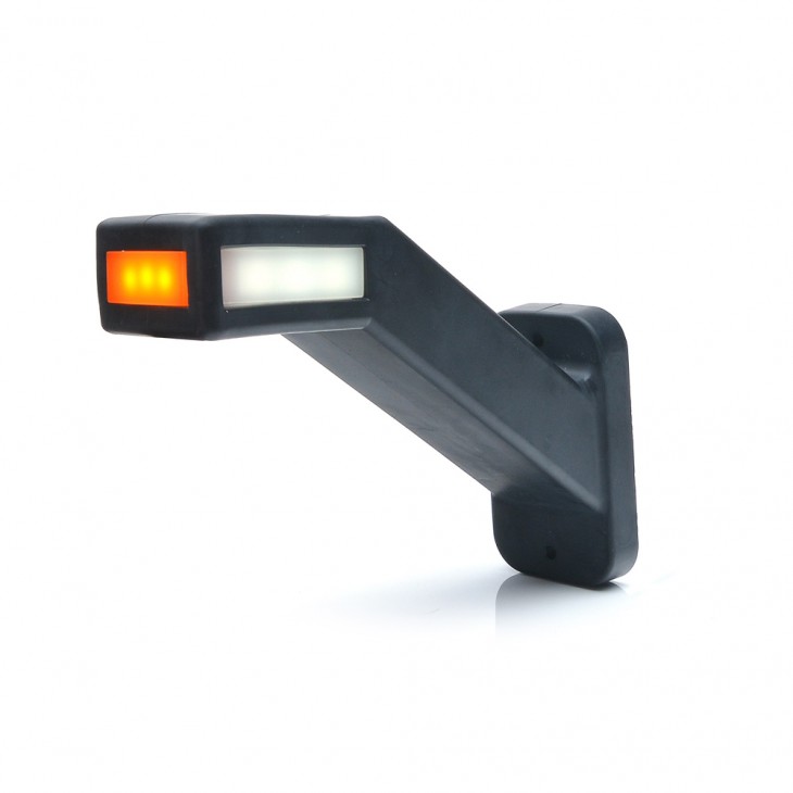 Lampa gabarit led cu brat 1171p w168.4, 12v-24v, pozitie alb / rosu / portocaliu dreapta was - 1171P - WAS