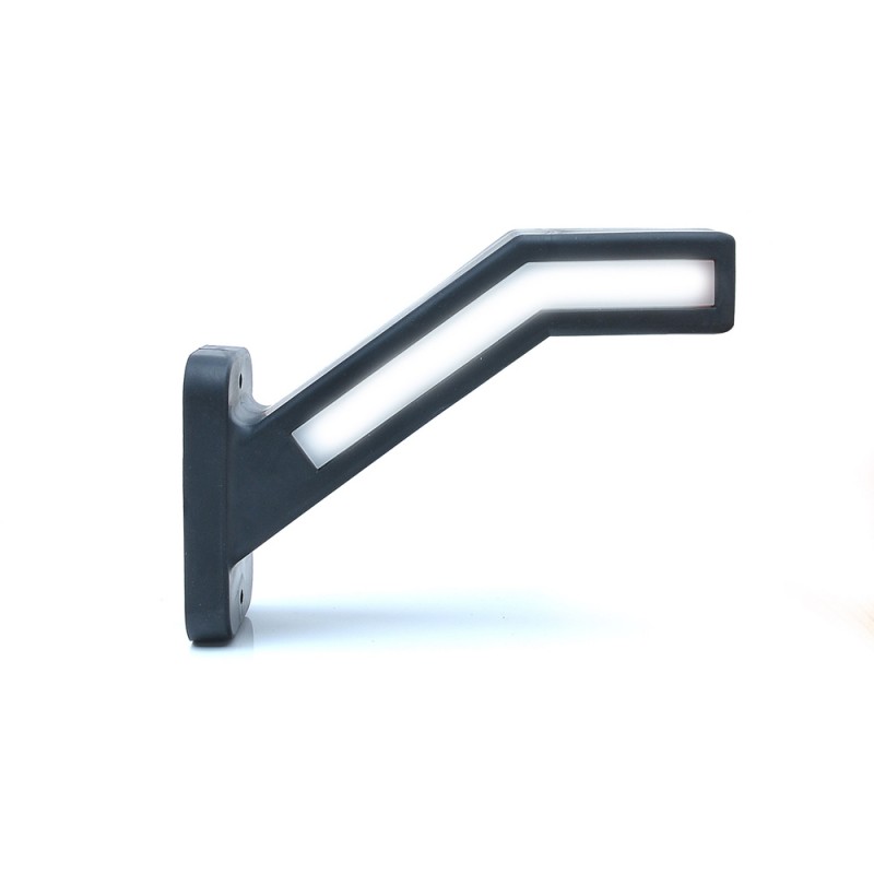 Lampa gabarit led cu brat 1259l w168.6dd, 12v-24v, pozitie alb / rosu / portocaliu cu semnalizare stanga was - 43494 - WAS