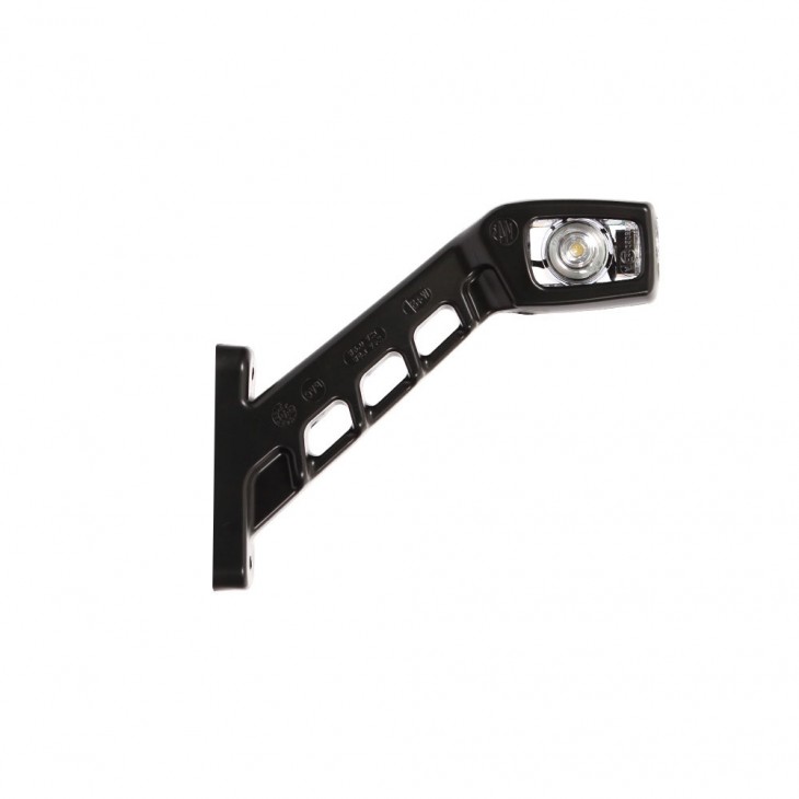 Lampa gabarit led cu brat 238p w48, 12v-24v, pozitie alb / rosu / portocaliu dreapta was - 238P - WAS