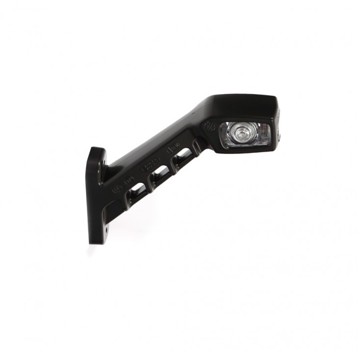 Lampa gabarit led cu brat 238p w48, 12v-24v, pozitie alb / rosu / portocaliu dreapta was - 238P - WAS
