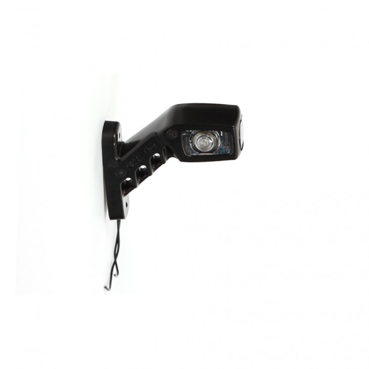 Lampa gabarit led cu brat 241p w49, 12v-24v, pozitie alb / rosu / portocaliu dreapta was - 241P - WAS