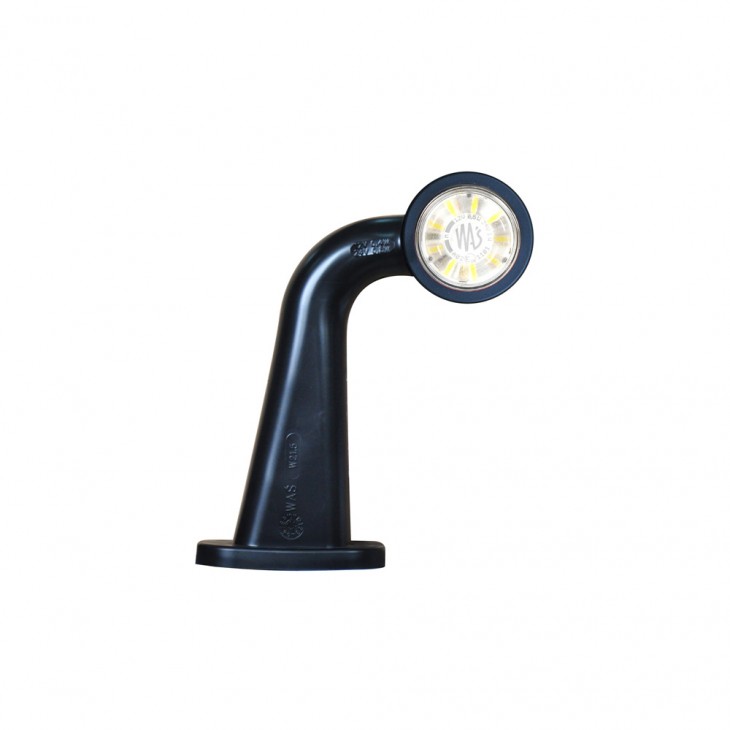 Lampa gabarit led cu brat 499bcp w21.5w, 12v-24v, pozitie alb / rosu dreapta was - 499BCP - WAS