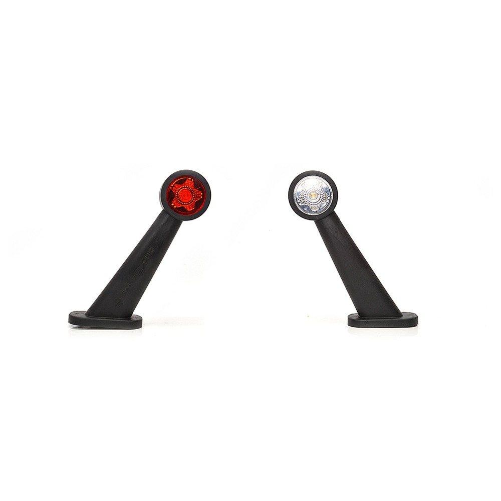 Lampa gabarit led cu brat 875l w21.3star, 12v-24v, pozitie alb / rosu stanga was - 875L - WAS