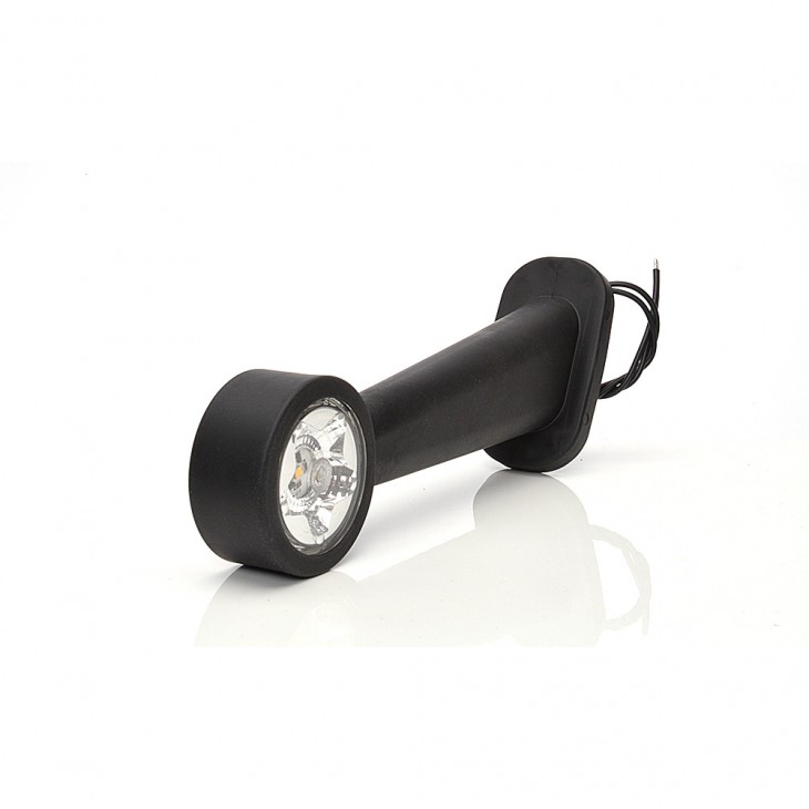 Lampa gabarit led cu brat 875l w21.3star, 12v-24v, pozitie alb / rosu stanga was - 875L - WAS