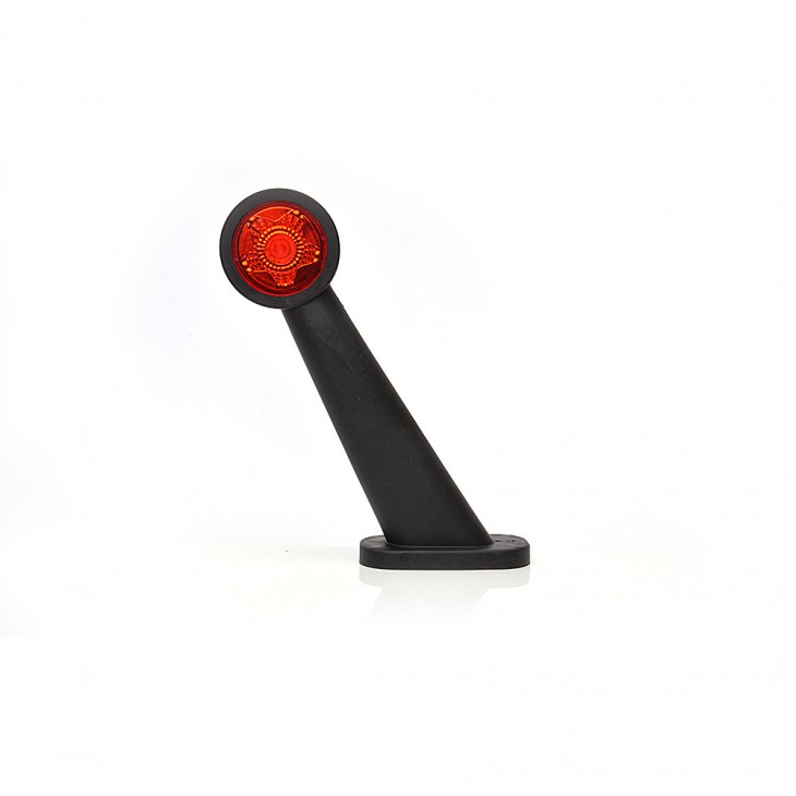 Lampa gabarit led cu brat 875p w21.3star, 12v-24v, pozitie alb / rosu dreapta was - 875P - WAS