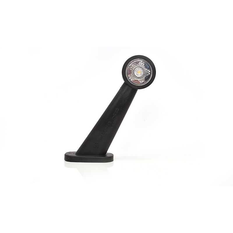 Lampa gabarit led cu brat 875p w21.3star, 12v-24v, pozitie alb / rosu dreapta was - 43434 - WAS