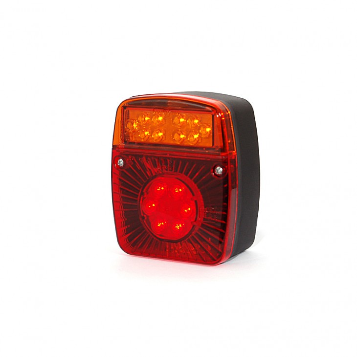 Lampa multifunctionala spate led 476 w18ud, 12v-24v, semnalizare / stop / pozitie was - 476 - WAS