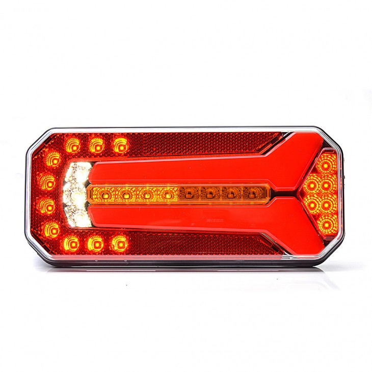 Lampa multifunctionala spate led dinamic 1123 dd l/p c w150dd, 12v-24v, 5 functii was - 1123 DD L/P C - WAS