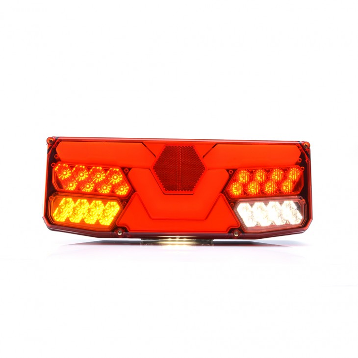 Lampa multifunctionala spate stanga led 1059 w138dl, 12v-24v, 7 functii was - 1059 - WAS